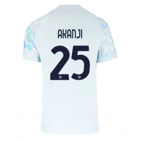 Inter Milan Manuel Akanji #25 Borta Kläder 2025-26 Kortärmad